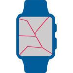 Apple Watch 9 Display Glas Reparatur